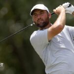 Scottie Scheffler: World number one in charge at St Jude Championship in FedEx play-offs