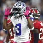 Cowboys close to within 24-16 on George Pickens' TD as CeeDee Lamb is questionable to return