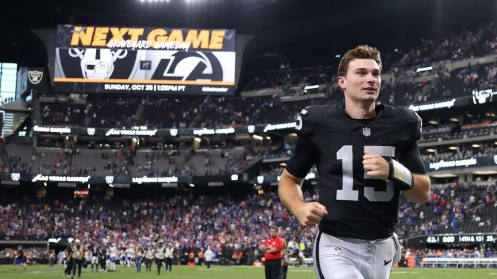 Raiders to consider starting No. 1 pick Fernando Mendoza